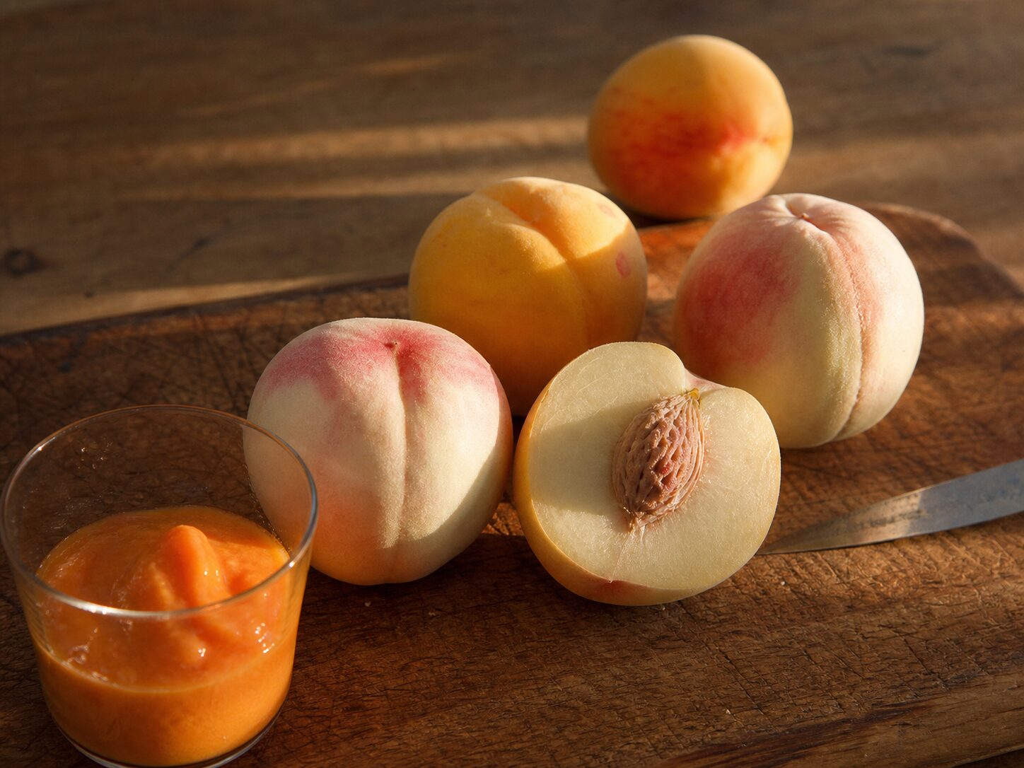 White & Yellow Peach
